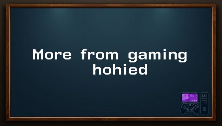 more from gaming nothing2hide