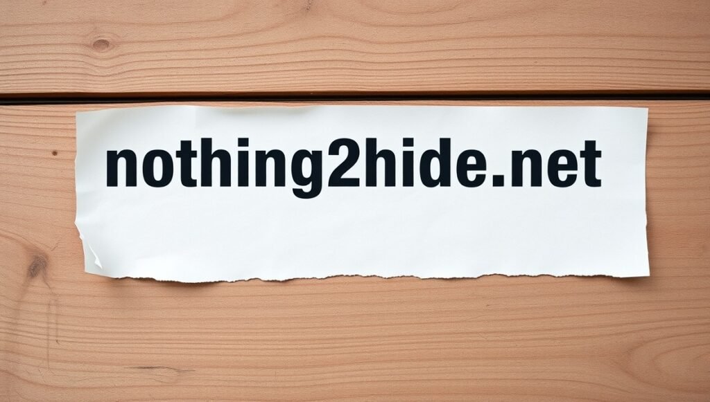 nothing2hide .net
