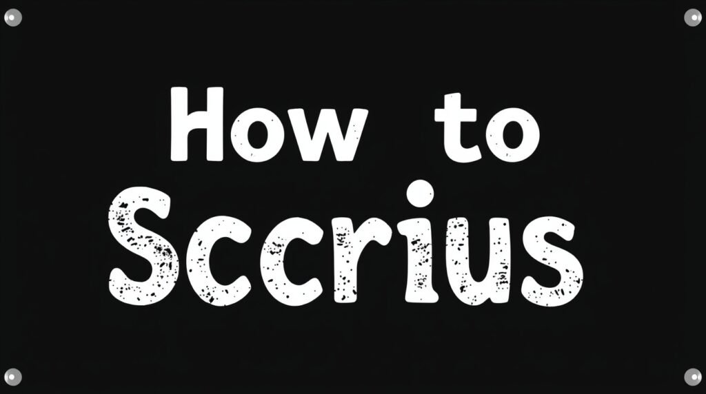 how to download shotscribus software for computer